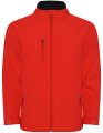 Heren Softshell Jas Nebraska Roly SS6436 Rood